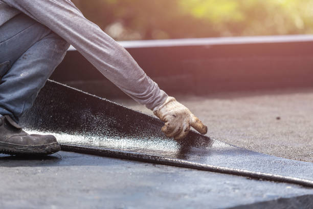 Professional Exterior Waterproofing technician working in Norwood, NC